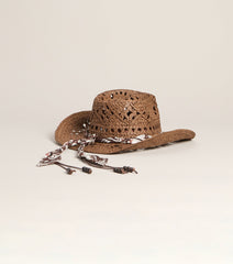 Nashville Nights Straw Cowboy Hat