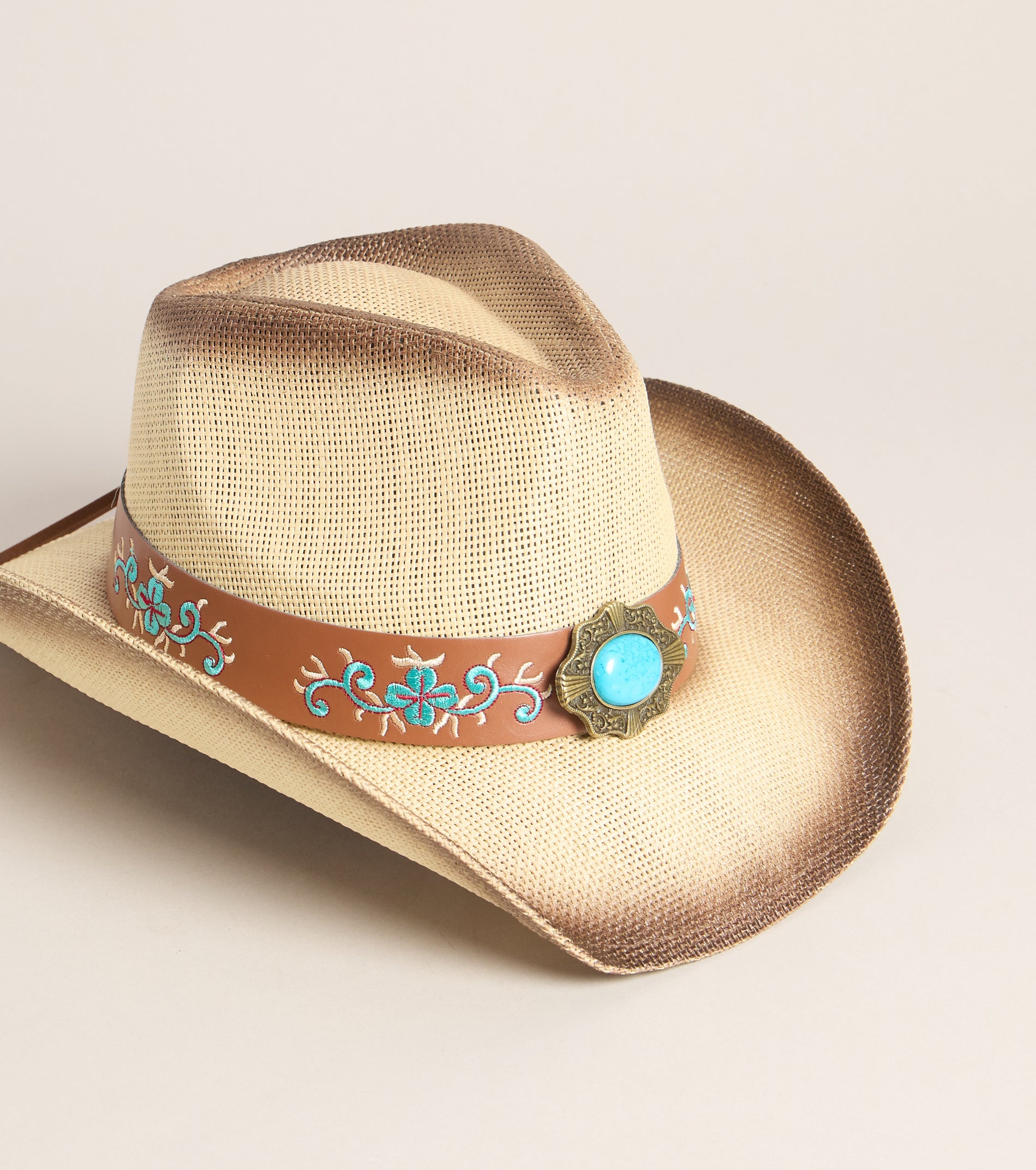 Desert Trend Straw Cowboy Hat