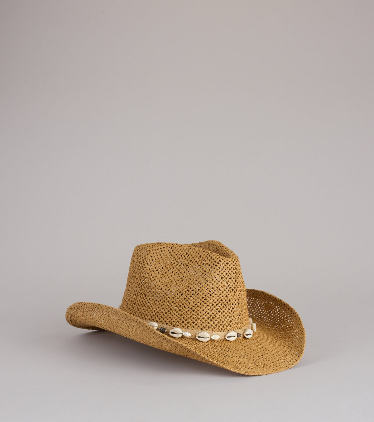 Seaside Rodeo Shell Cowboy Hat