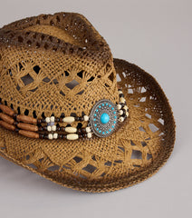 Wander West Beaded Cowboy Hat