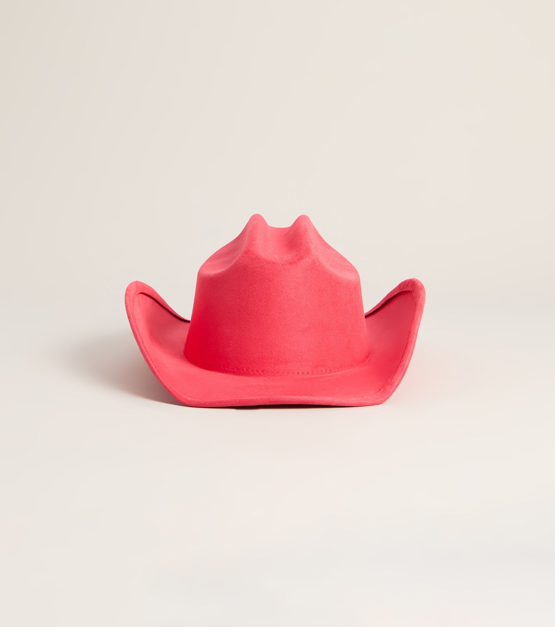 Styled Up Western Faux Suede Cowboy Hat