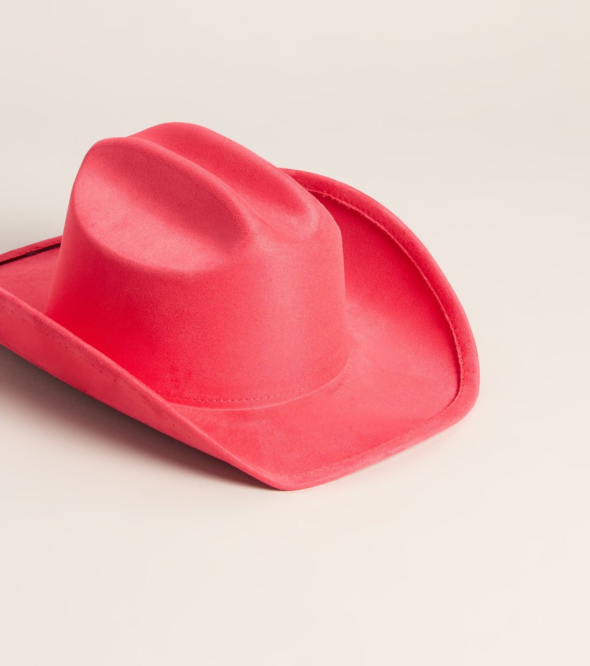 Styled Up Western Faux Suede Cowboy Hat