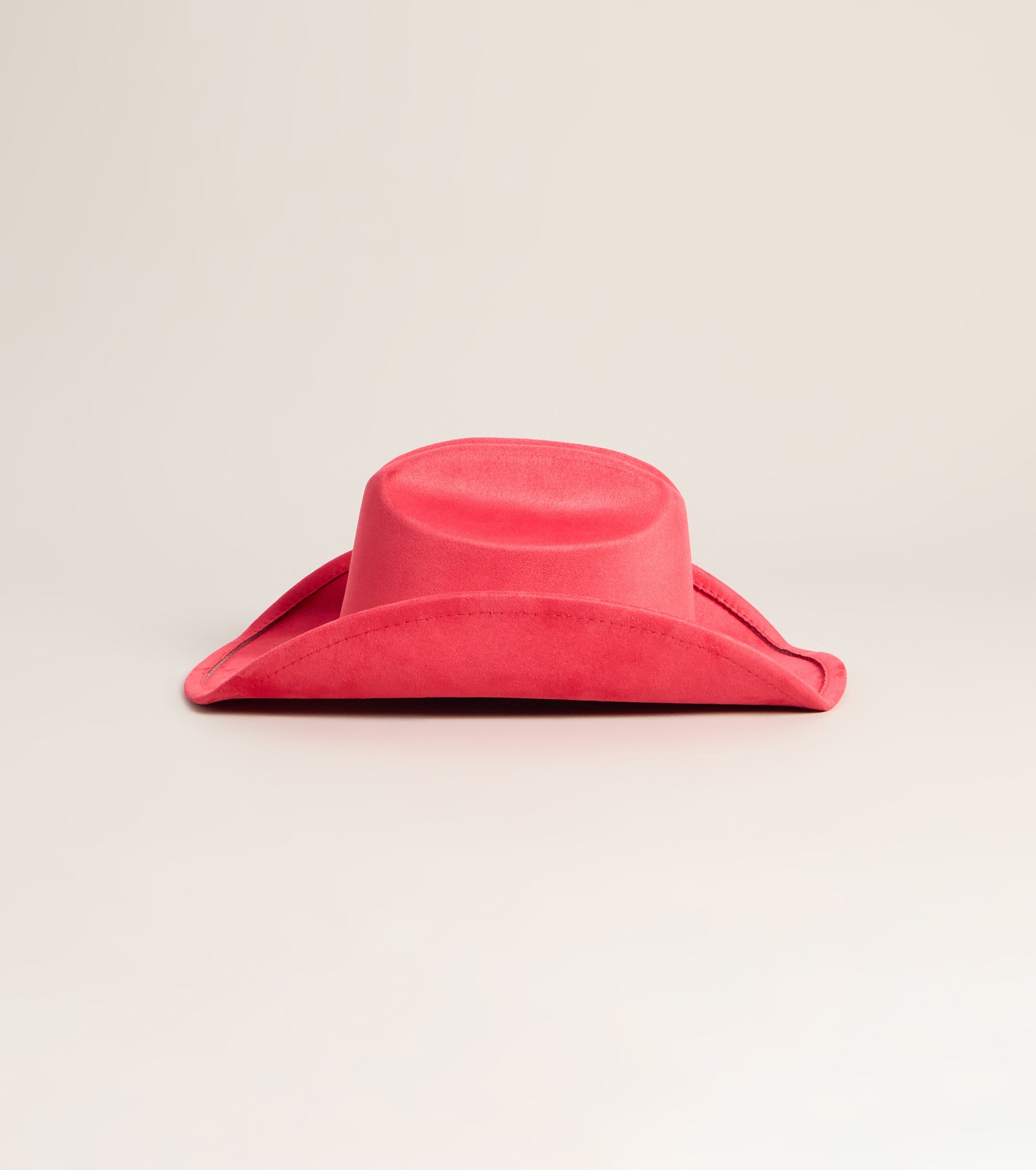 Styled Up Western Faux Suede Cowboy Hat