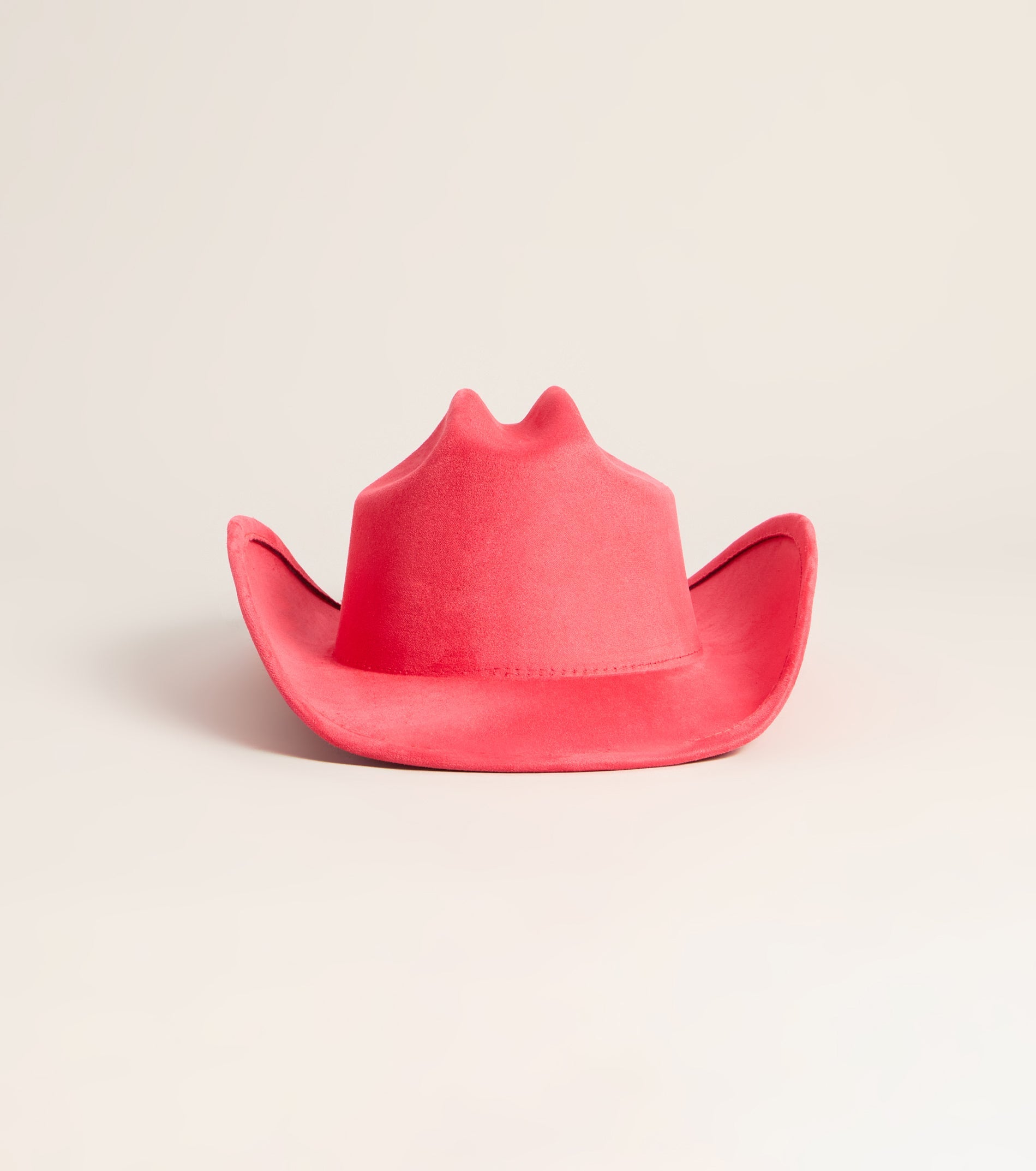 Styled Up Western Faux Suede Cowboy Hat
