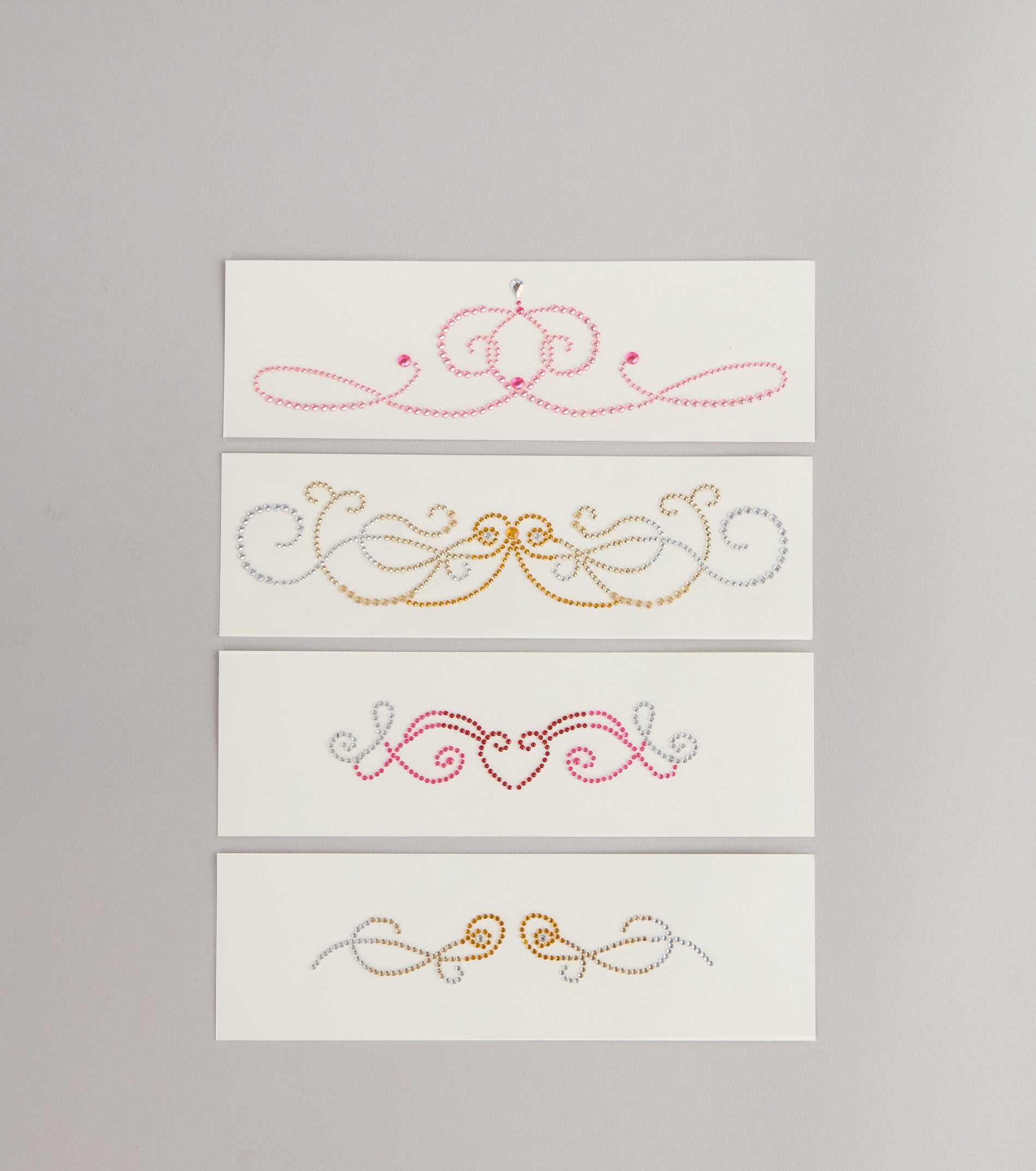 Never Have I Ever Rhinestone Sticker Set