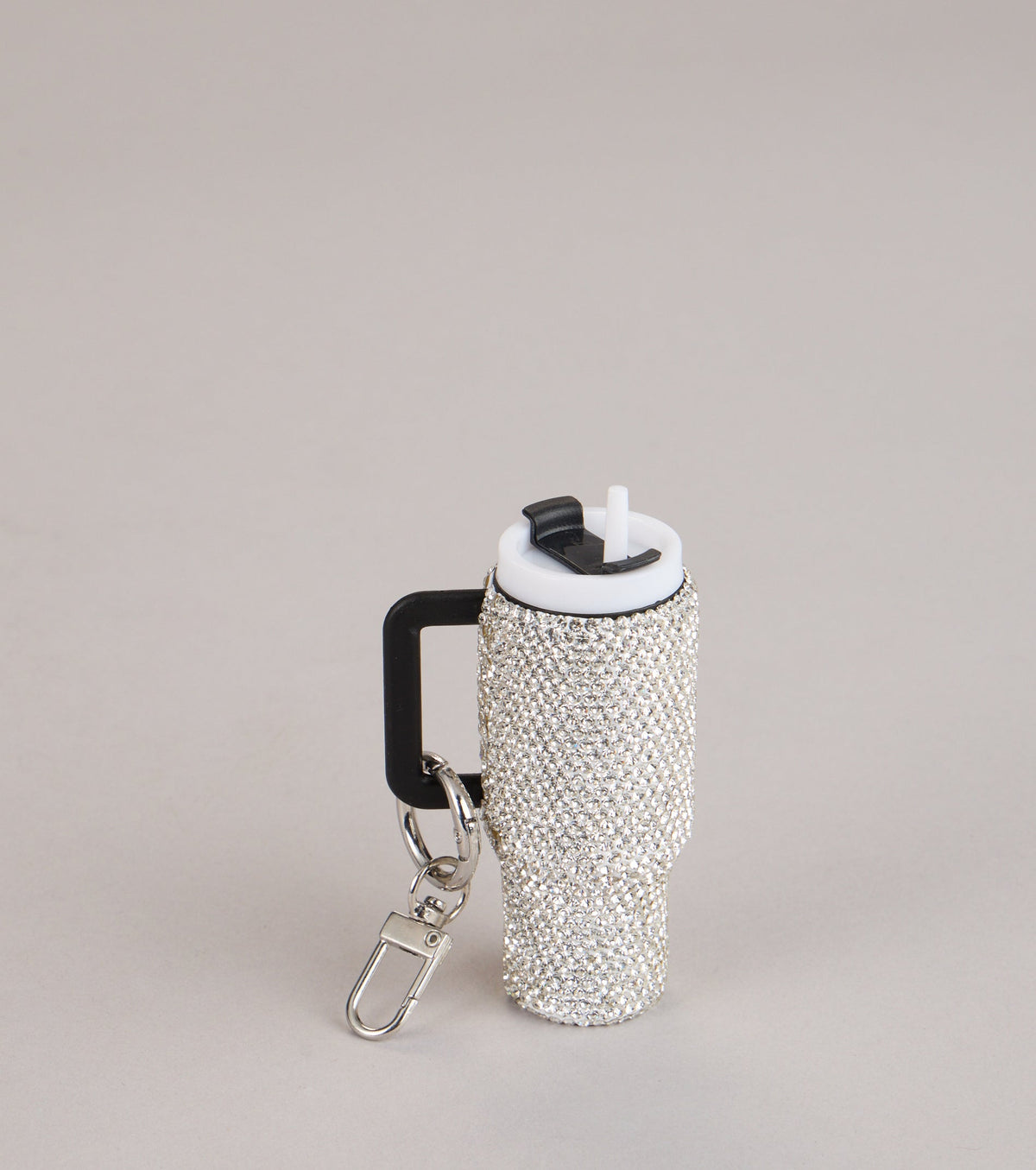 Glow Mode Rhinestone Hydro Cup Keychain