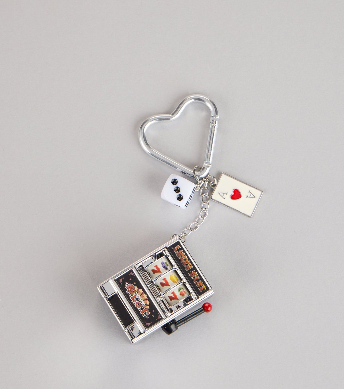Lucky Streak Slot Machine Keychain