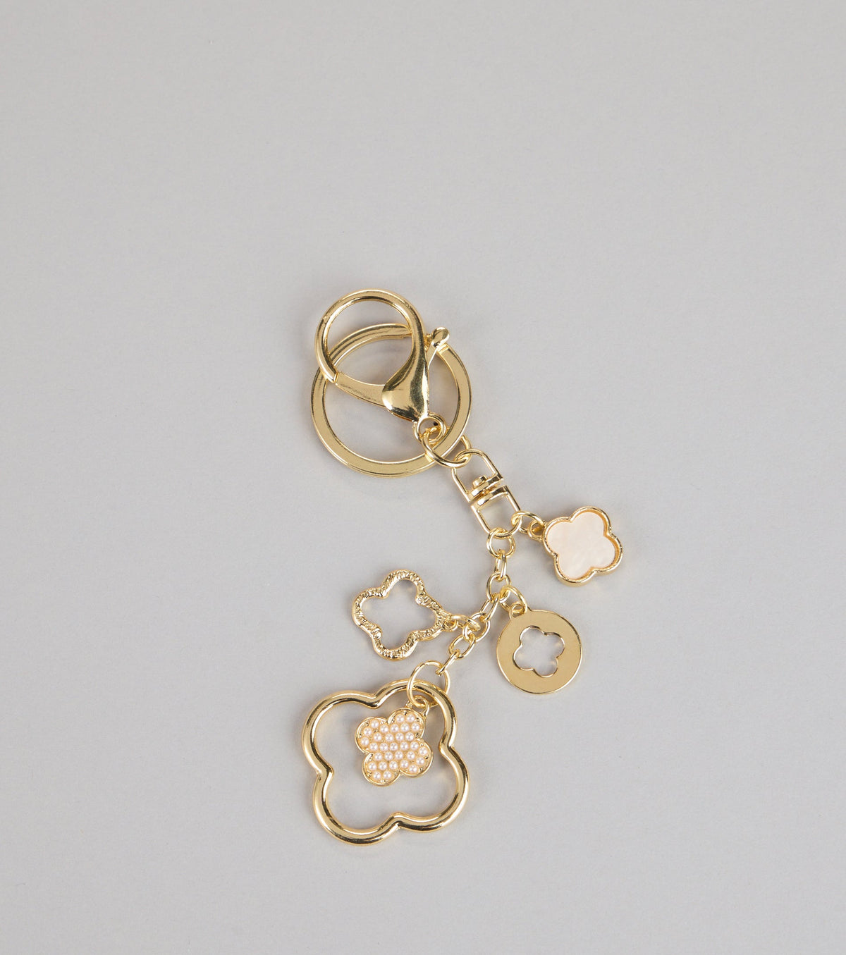 Lucky Touch Clover Keychain