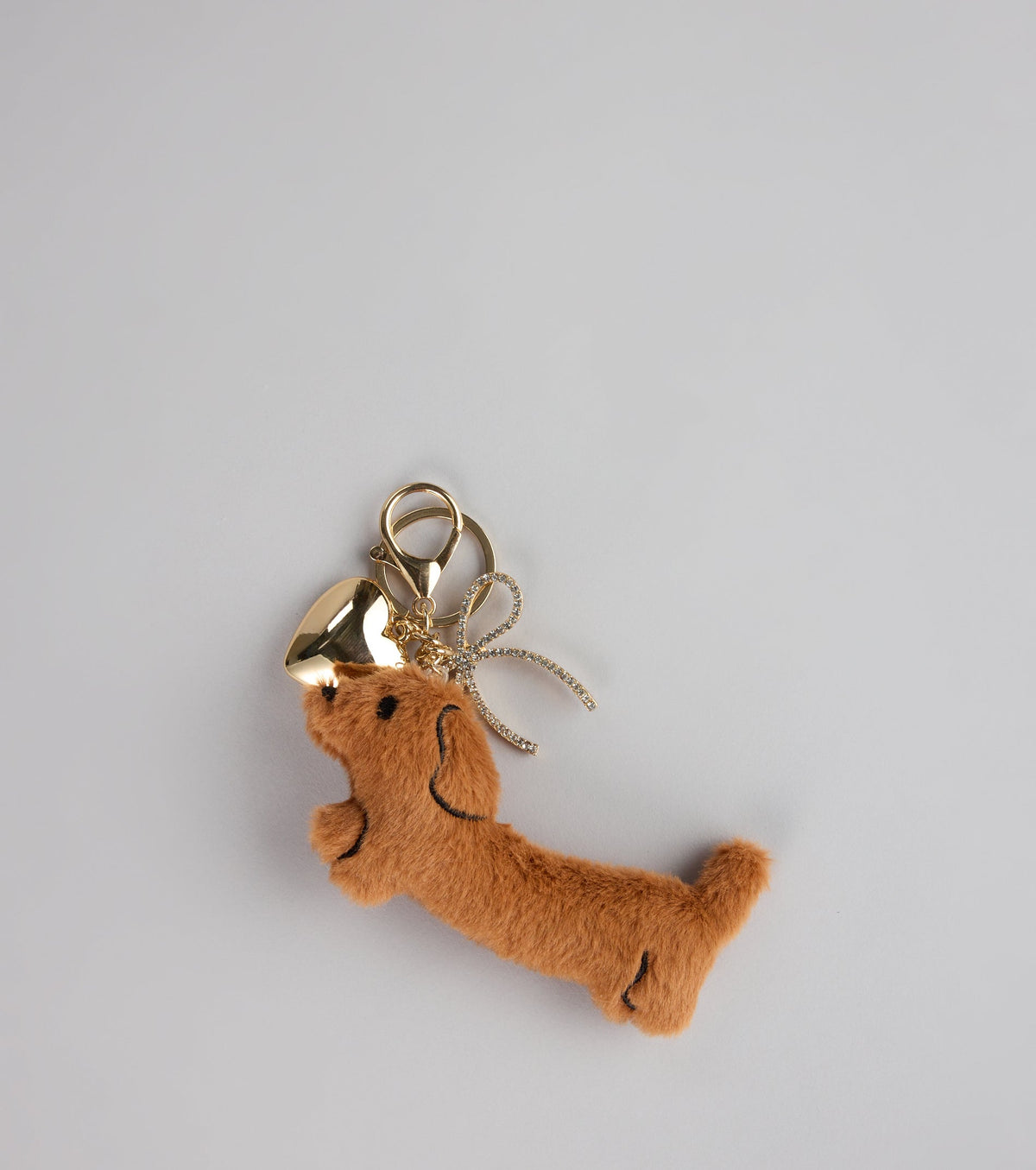 Bow Wow Charm Keychain