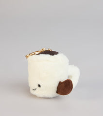 Latte Love Plush Keychain