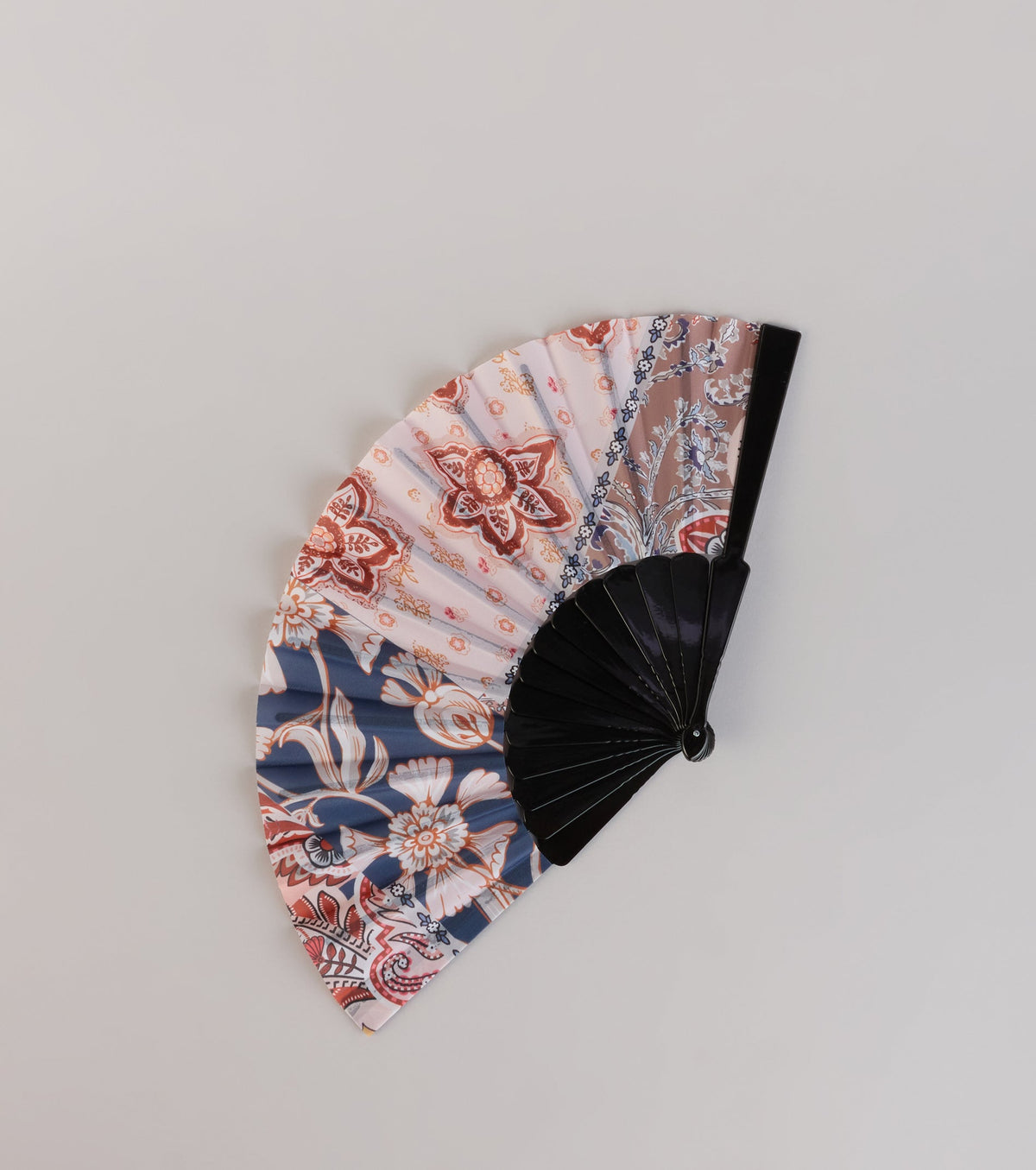 Spring Muse Boho Print Folding Fan