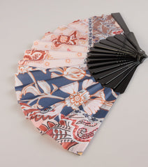 Spring Muse Boho Print Folding Fan