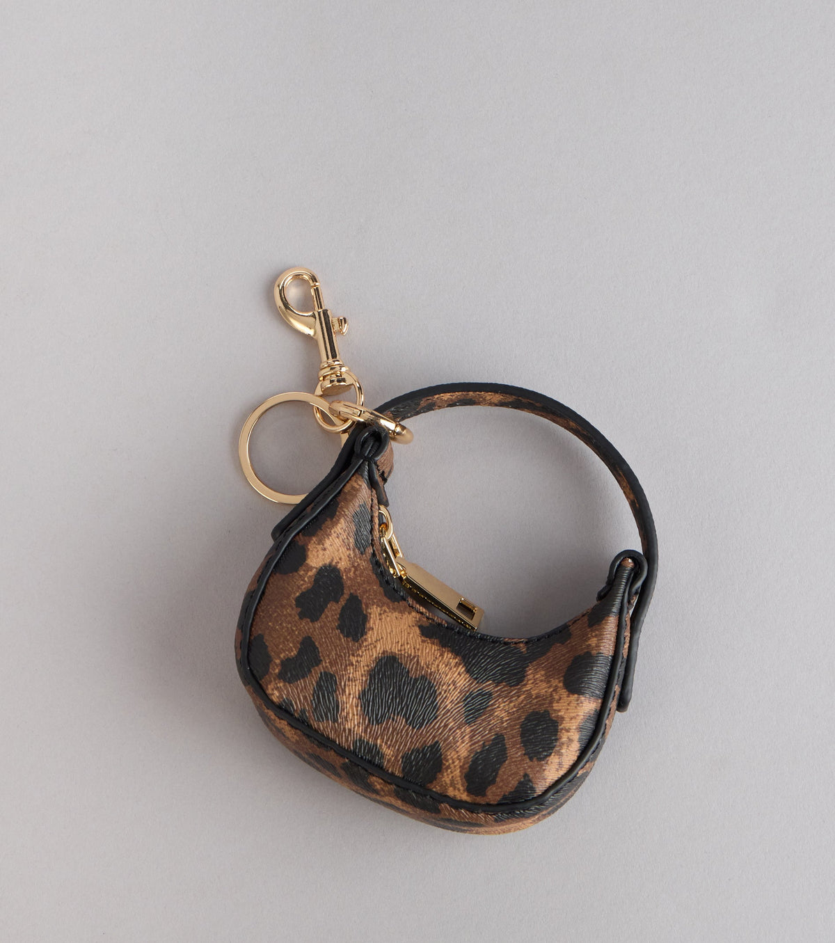 Wild Side Leopard Mini Keychain Bag
