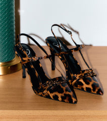 Intentionally Fierce Leopard Stiletto Heels