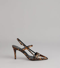 Intentionally Fierce Leopard Stiletto Heels