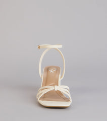 Dressed Up Strappy Heel Sandals
