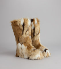 Wild Luxe Faux Fur Boots