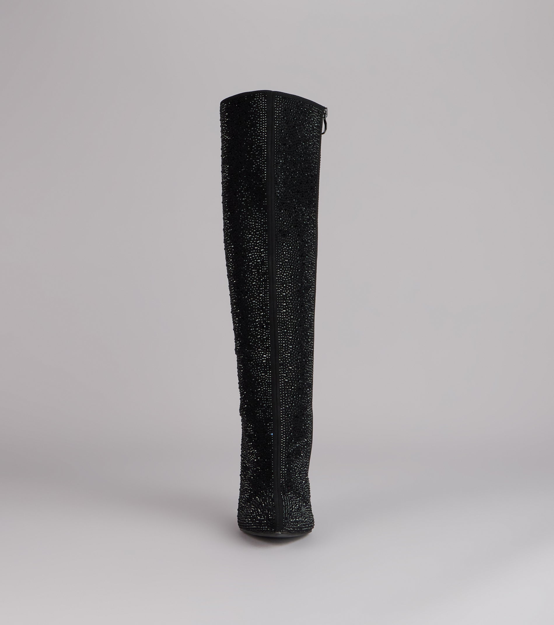 After Hours Shine Rhinestone Stiletto Boots