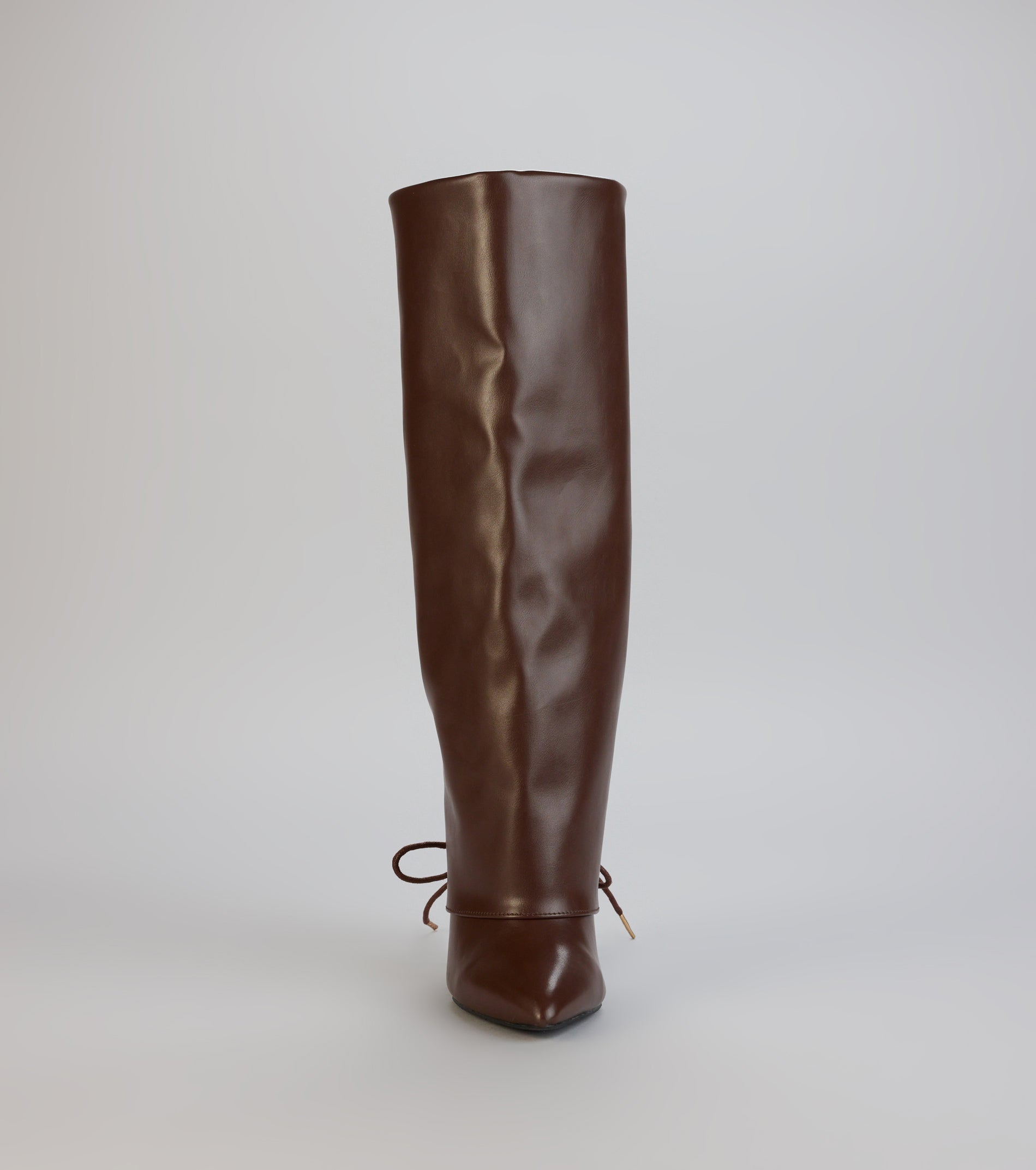 Point Taken Lace-Up Stiletto Boots