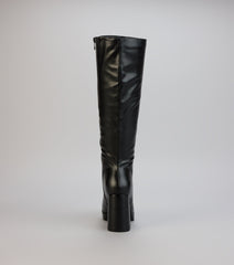 Icon Status Platform Knee Boots