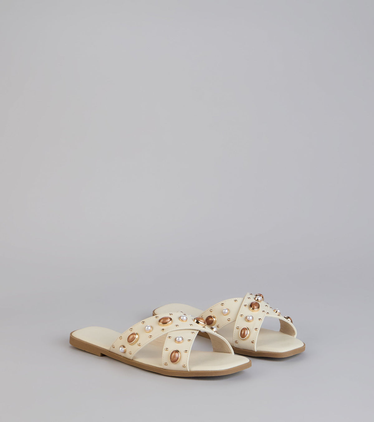 Casually Polished Criss Cross Sandals