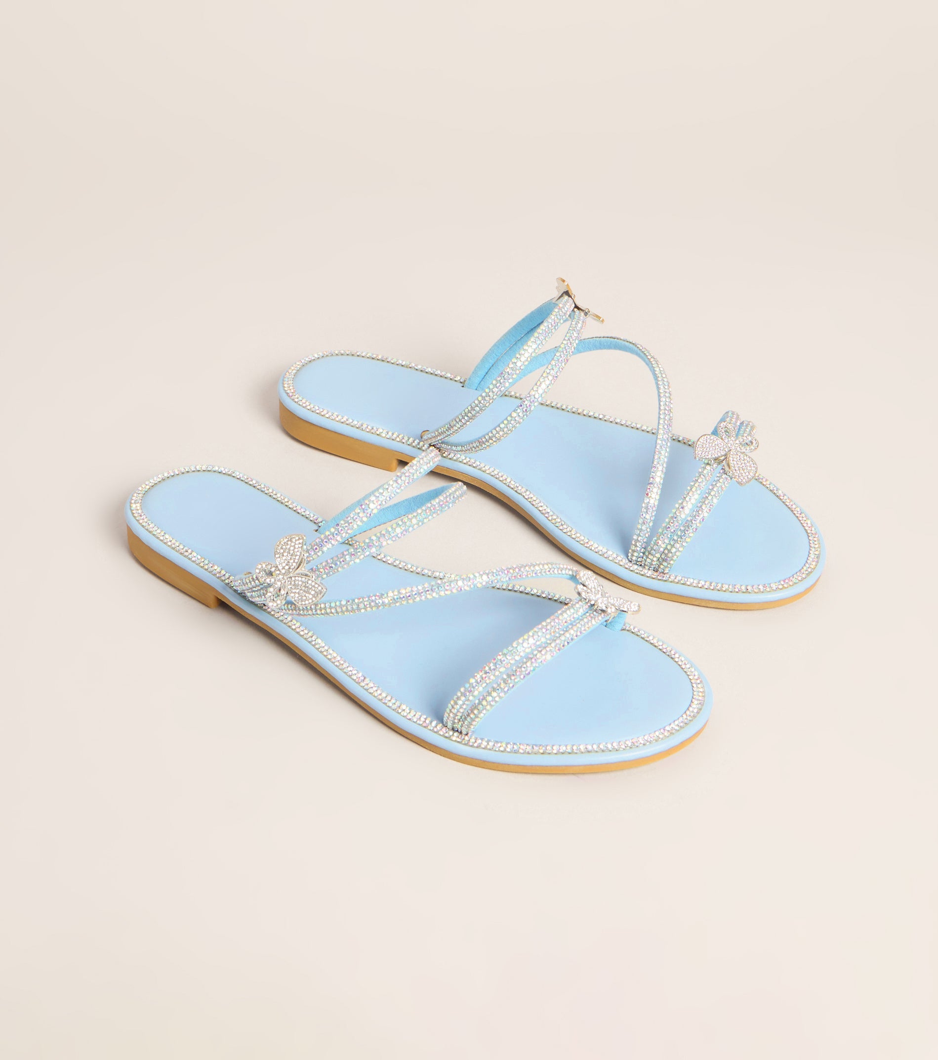 Daydream Plans Butterfly Strappy Sandals