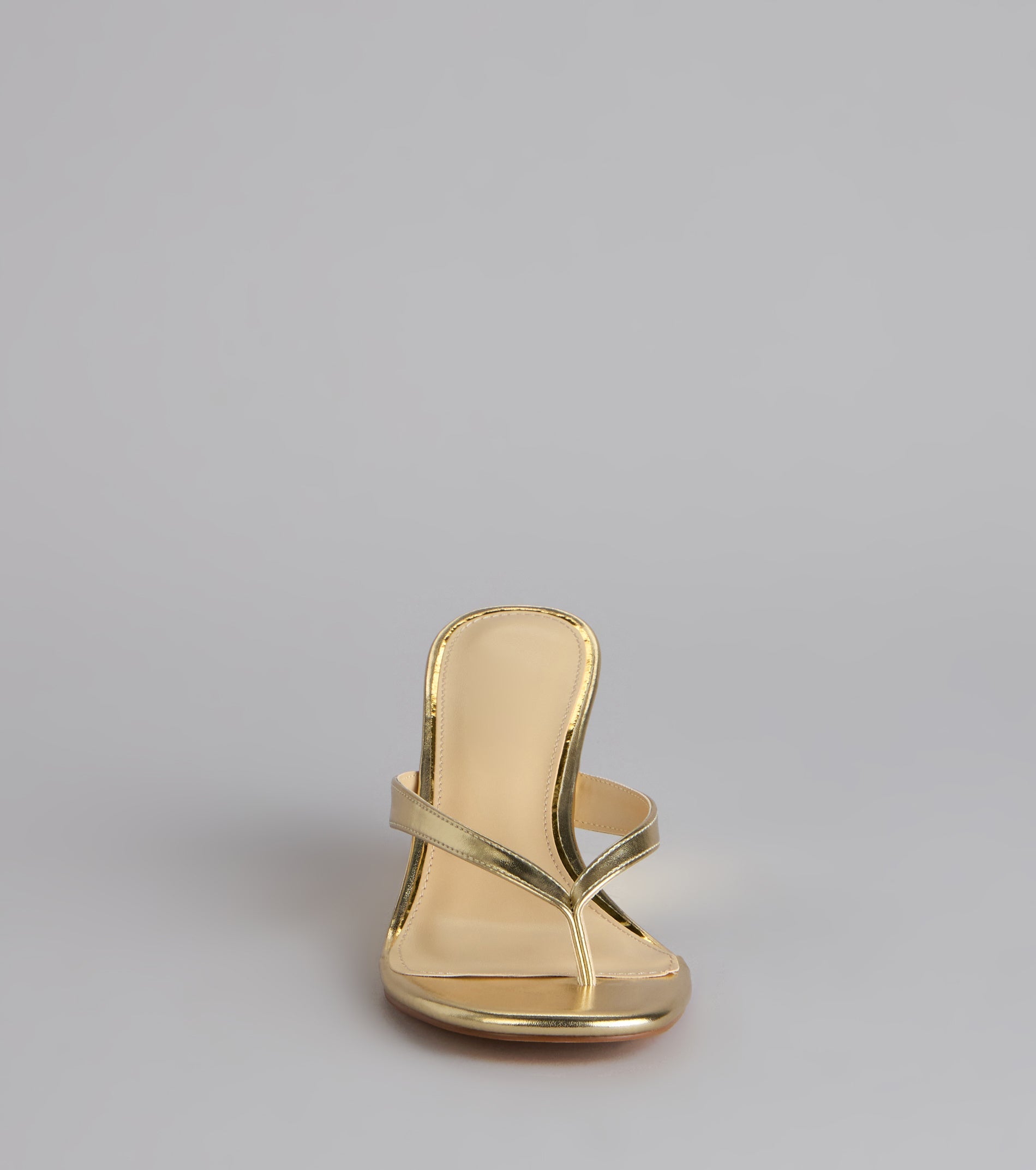 Weekend Glow Up Thong Wedge Heels