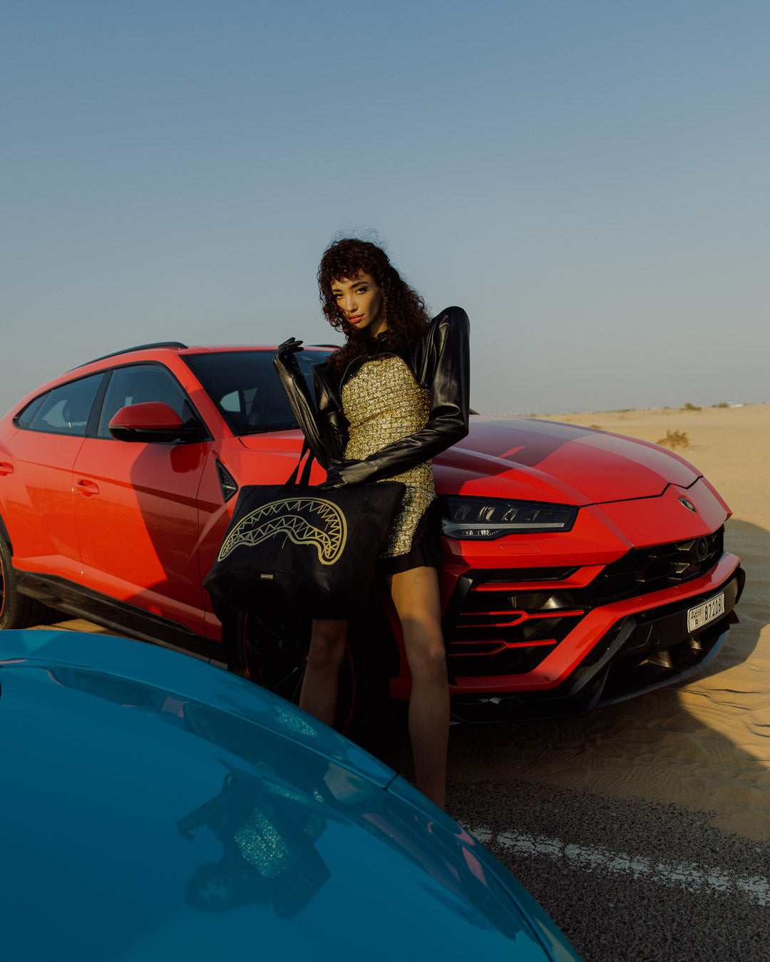 GOLD FANG BEACH TOTE