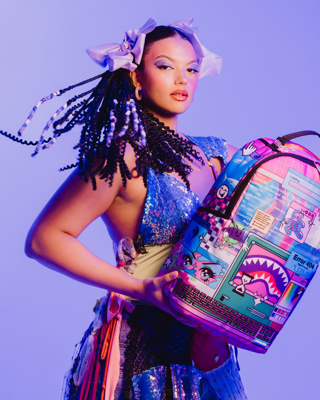 Y2K SHARK BACKPACK