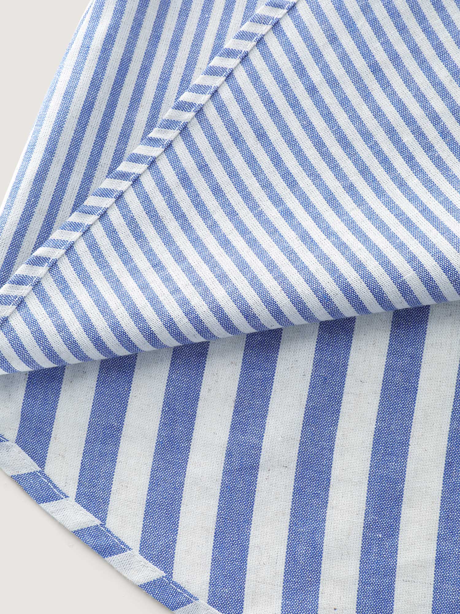 Cotton Nautical Striped Pocket Button Down Shirt