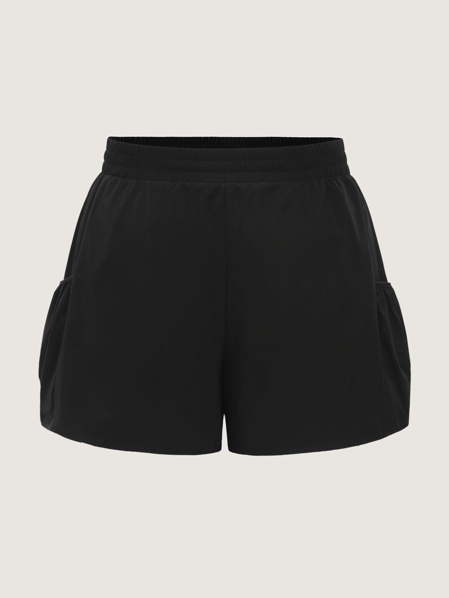 Stretchy Relaxed-Fit Pockets Shorts