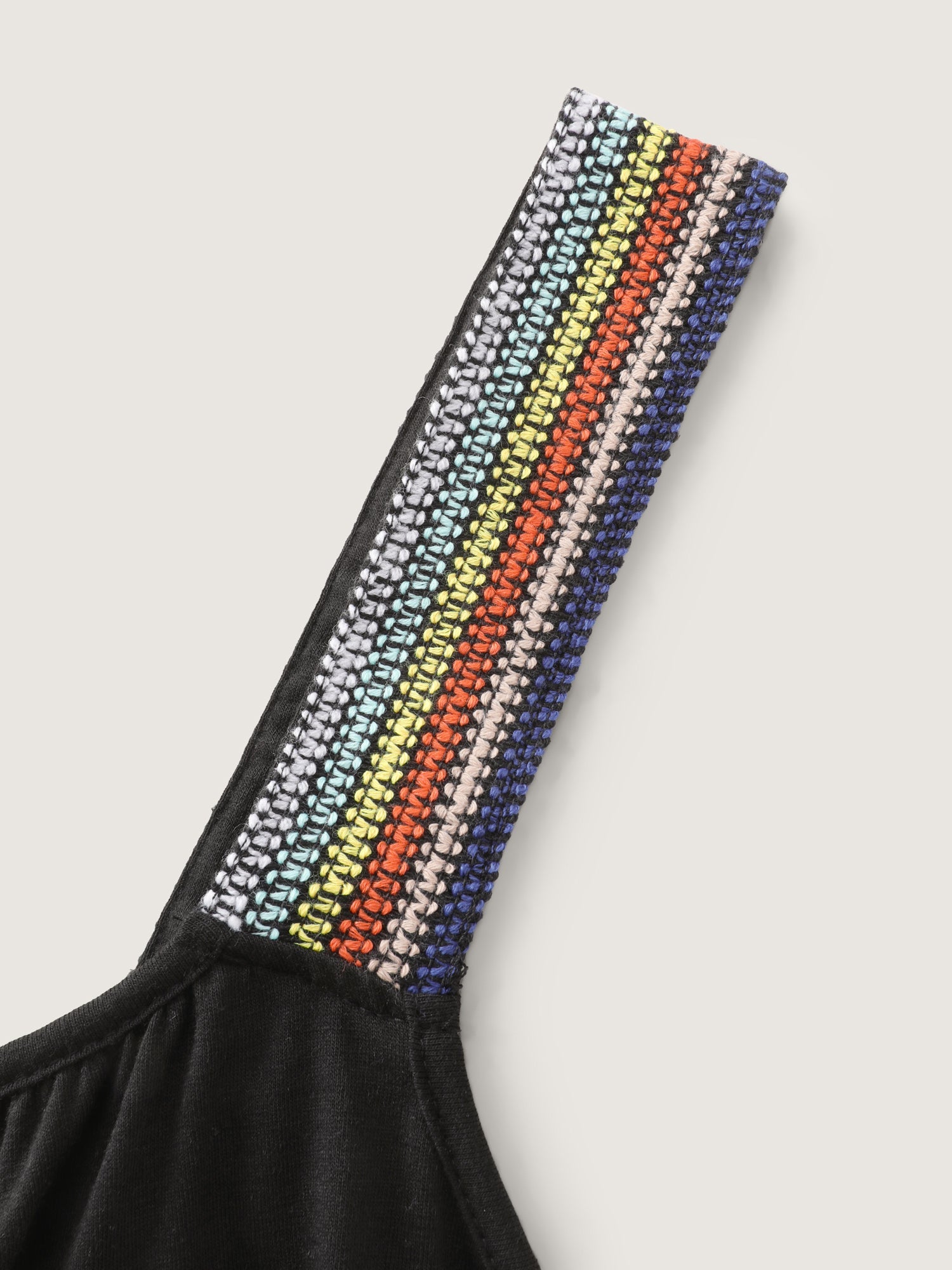 Supersoft Stretchy Colorful Straps Jumpsuit