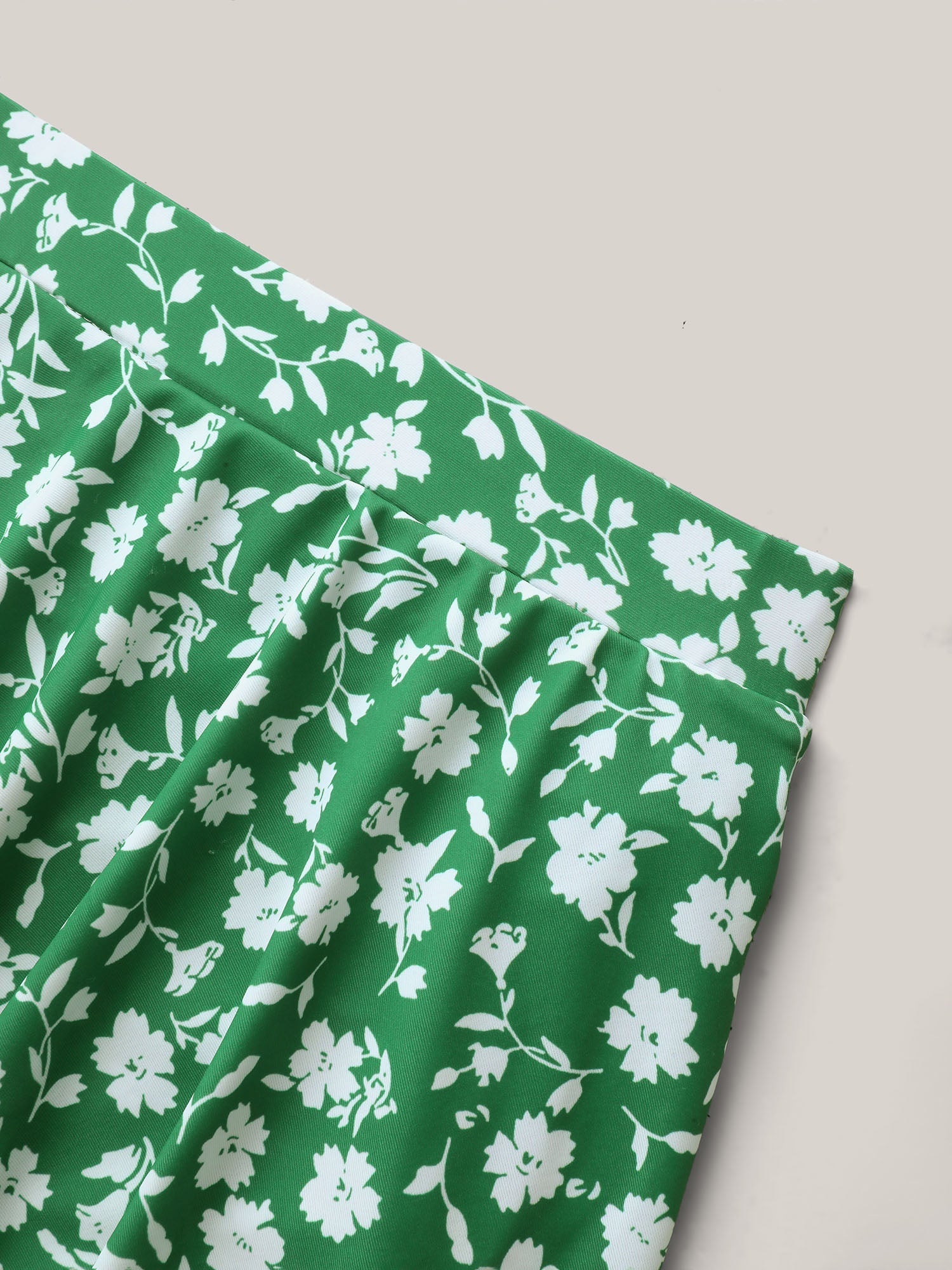Ditsy Floral Print Flowy Swim Skirt