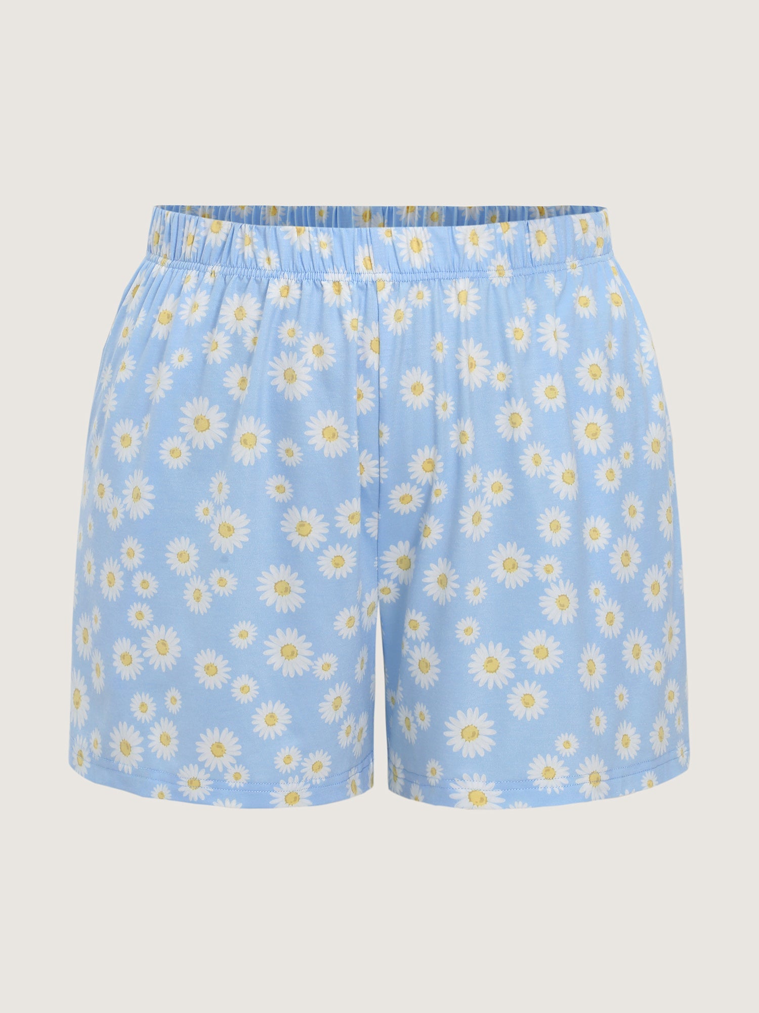 Supersoft Floral Print Color Contrast Pajama Set