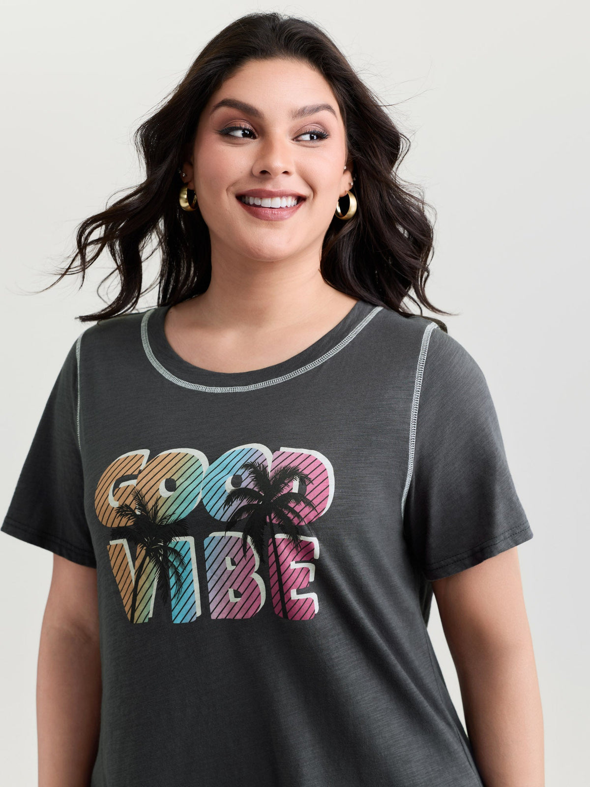 Good Vibes Pure Cotton T-Shirt