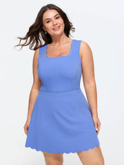 Supported Bra Pocket Built-In Bottoms Mini Dress