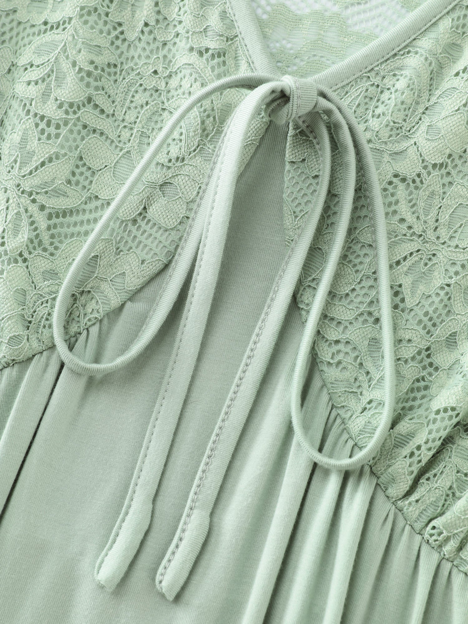 Tunic Waist-Tie Flowy Knit Top