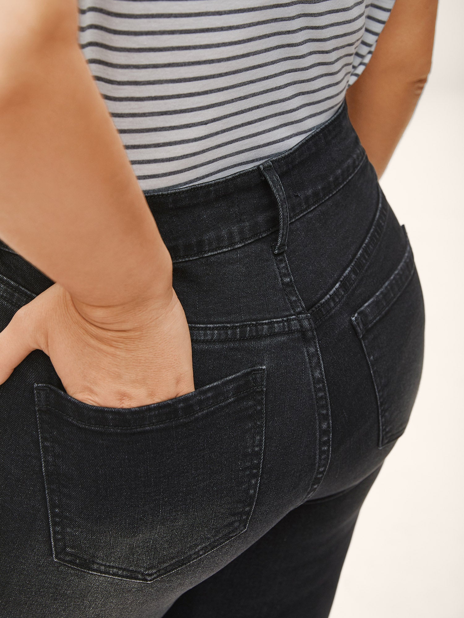 5 Pockets Stretch Skinny-Fit Jeans