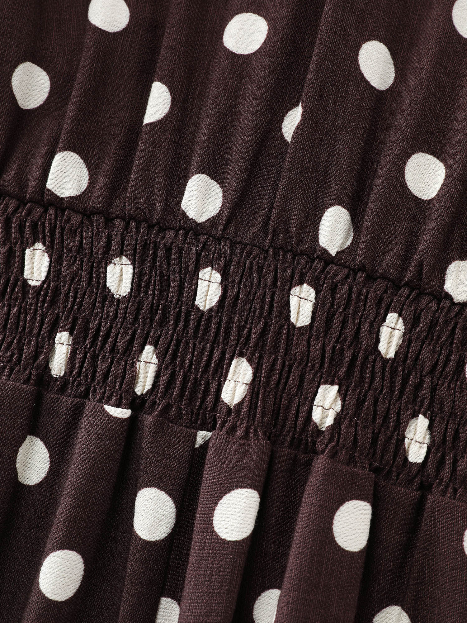 Retro Polka Dots Button Jumpsuit