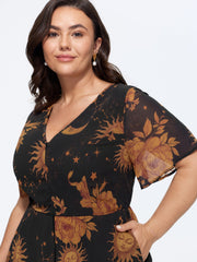 Hidden Zipper Layered Pockets Jumpsuit