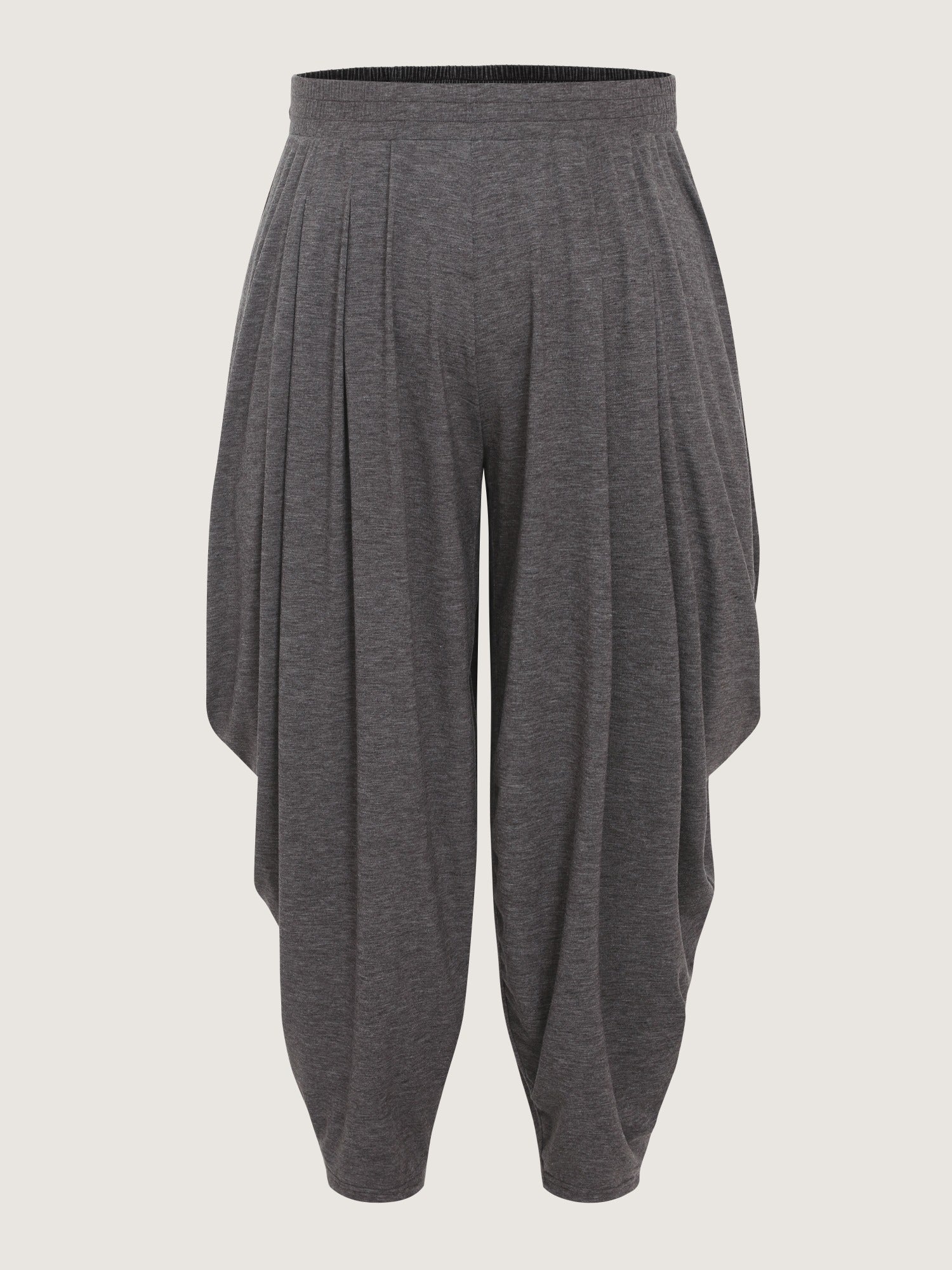 Supersoft Heather Loose Drape Harem Jogger Pants