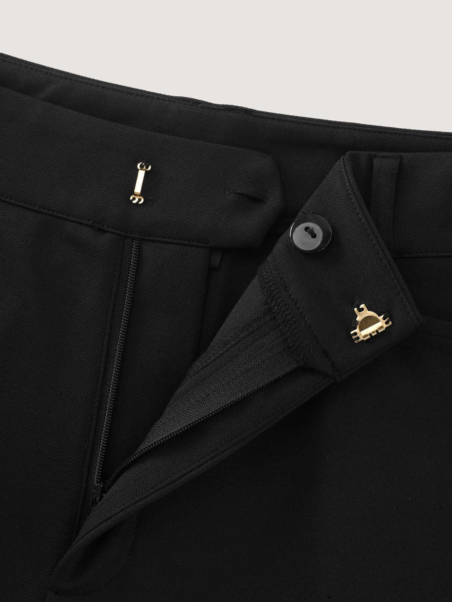 High Waist Pocket Flare Cropped Pants