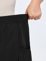 Stretchy Relaxed-Fit Pockets Shorts