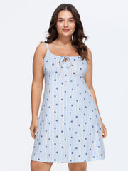 Supersoft Stretchy Fit Floral Print Nightgown