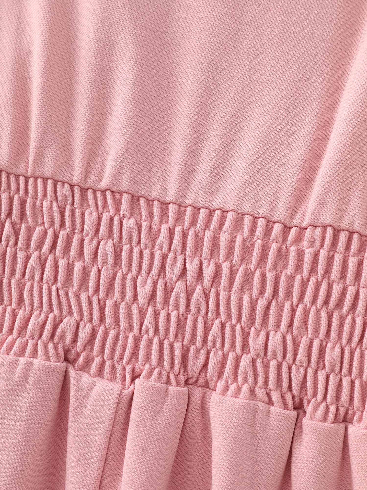 Color Contrast Sailor Collar Midi Dress