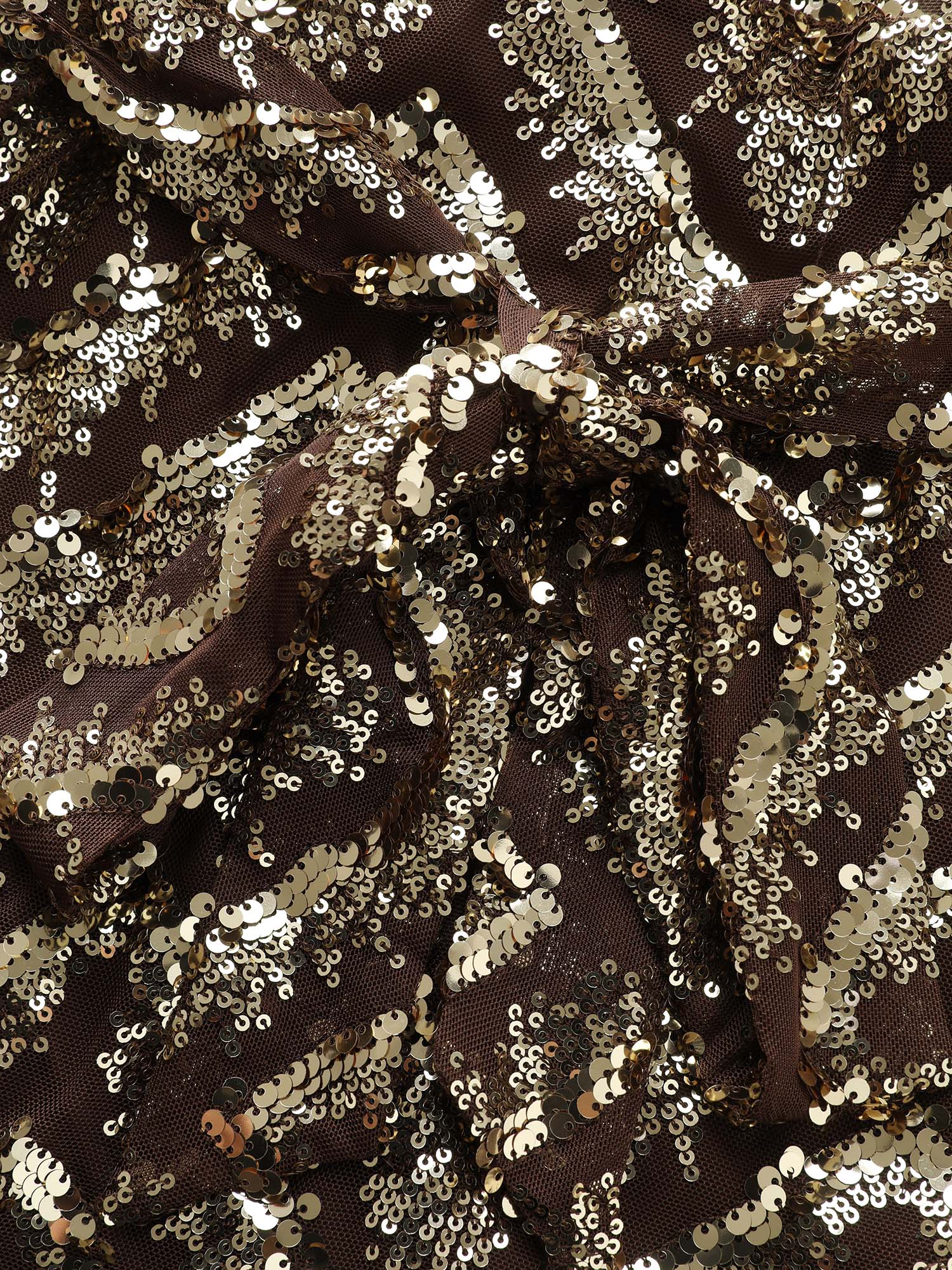Sparkle Sequin V-Neck Mini Dress