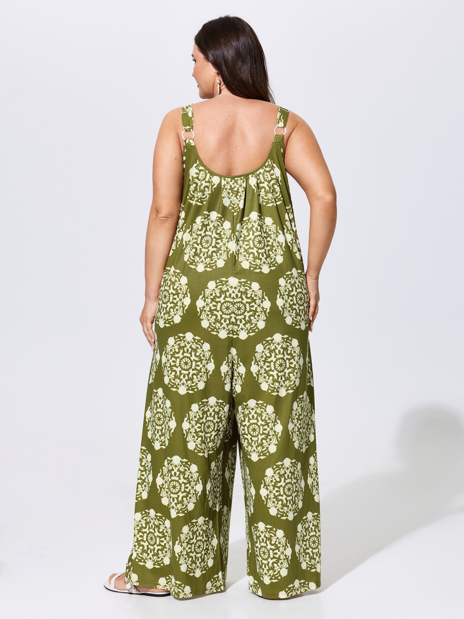 Sunkissed Stretchy Adjustable Strap Jumpsuit