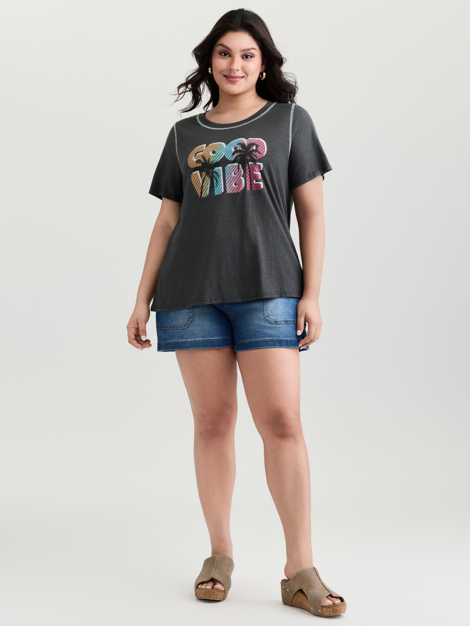 Good Vibes Pure Cotton T-Shirt