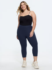 Stretchy Pull-On Plain Leggings