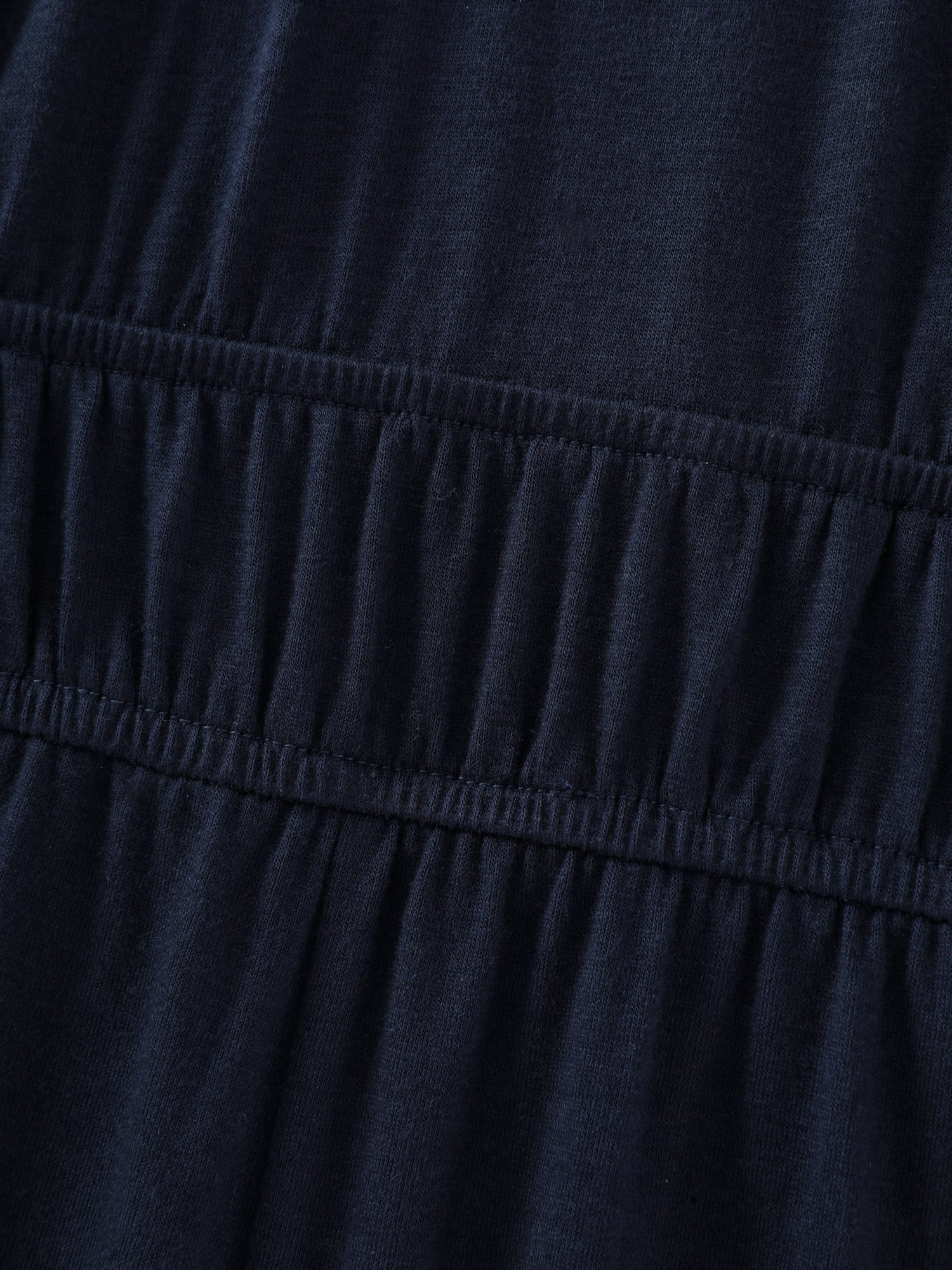 Supersoft Drawstring Neckline Plain Jumpsuit
